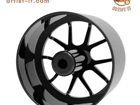 AMERICAN RACING BISHOP WHEEL 3D PRINT MODEL 3D Print Model