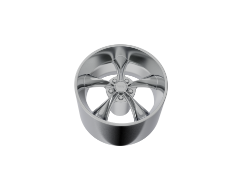 AMERICAN RACING BOSS TT WHEEL 3D PRINT MODEL 3D Baskı Modeli
