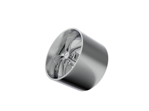 AMERICAN RACING BOSS TT WHEEL 3D PRINT MODEL 3D Baskı Modeli