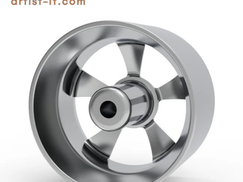 AMERIKAANSE RACING BOSS TT WIEL 3D PRINTMODEL 3D printmodel