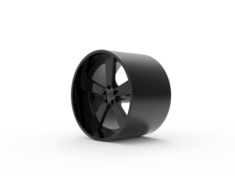 AMERICAN RACING BURNOUT WHEEL 3D PRINT MODEL 3D Принт Модель