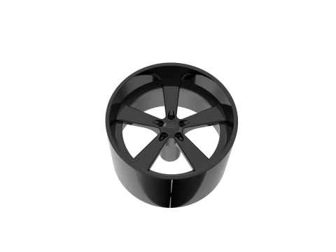 AMERICAN RACING BURNOUT WHEEL 3D PRINT MODEL 3D Принт Модель