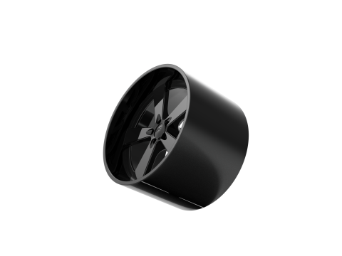 AMERICAN RACING BURNOUT WHEEL 3D PRINT MODEL 3D Принт Модель