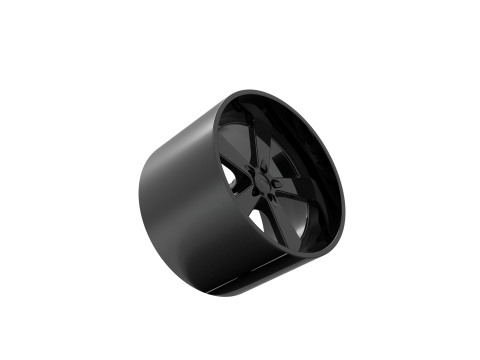 AMERICAN RACING BURNOUT WHEEL 3D PRINT MODEL 3D Принт Модель