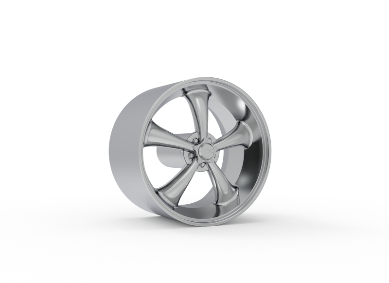 AMERICAN RACING CLASSIC TORQ THRUST II WHEEL 3D PRINT MODEL 3D-printmodel .c4d .max .obj .3ds .fbx .stl .blend