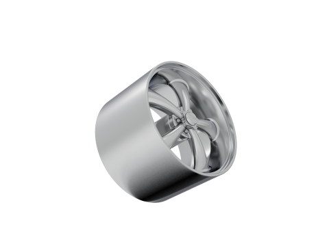 AMERICAN RACING CLASSIC TORQ THRUST II WHEEL 3D PRINT MODEL 3D-printmodel