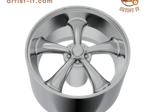 AMERICAN RACING CLASSIC TORQ THRUST II WHEEL 3D PRINT MODEL 3D Print Model