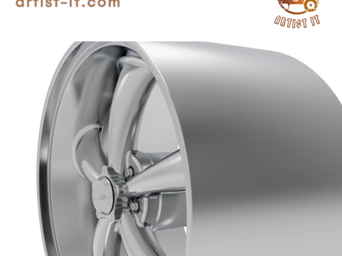 AMERICAN RACING CLASSIC TORQ THRUST II WIEL 3D PRINTMODEL 3D printmodel