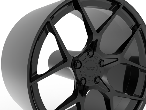 AMERICAN RACING CROSSFIRE WHEEL 3D PRINT MODEL Model Cetak 3D