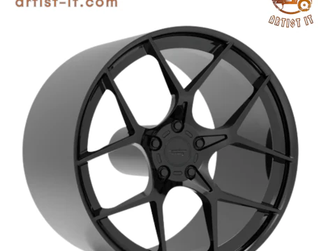 アメリカン レーシング クロスファイア ホイール 3D プリント モデル 3Dプリントモデル