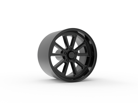 AMERICAN RACING DRAFT WHEEL 3D PRINT MODEL 3D-printmodel