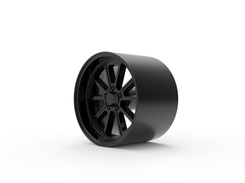 AMERICAN RACING DRAFT WHEEL 3D PRINT MODEL 3D Baskı Modeli