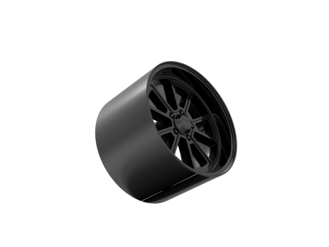 AMERICAN RACING DRAFT WHEEL 3D PRINT MODEL 3D Baskı Modeli