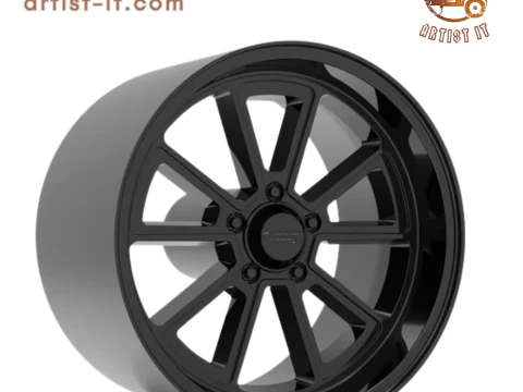 RODA DE PROJETO DE CORRIDA AMERICANA 3D IMPRESS Modelo de Impressão 3D