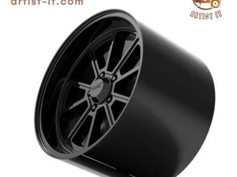 AMERICAN RACING DRAFT WHEEL 3D PRINT MODEL 3D Print Model