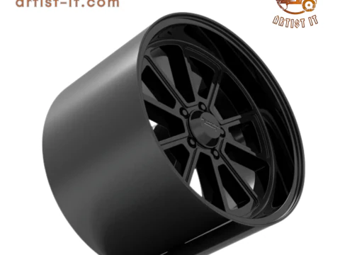 AMERICAN RACING DRAFT WHEEL 3D PRINT MODEL 3D Print Model