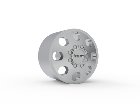 AMERICAN RACING front baja dually WHEEL 3D PRINT MODEL 3D Print Model