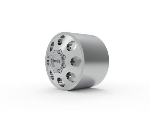 AMERICAN RACING front baja dually WHEEL 3D PRINT MODEL 3D Принт Модель