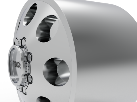 AMERICAN RACING front baja dually WHEEL 3D PRINT MODEL 3D Принт Модель