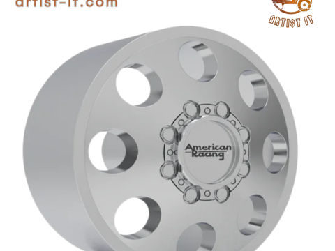 AMERICAN RACING frente baja duplamente RODA MODELO DE IMPRESSÃO 3D Modelo de Impressão 3D