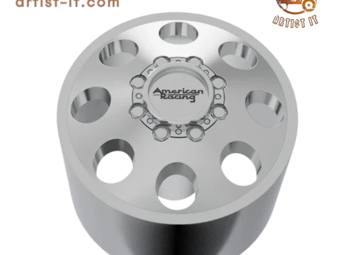 AMERICAN RACING front baja dually WHEEL 3D PRINT MODEL 3D Print Model