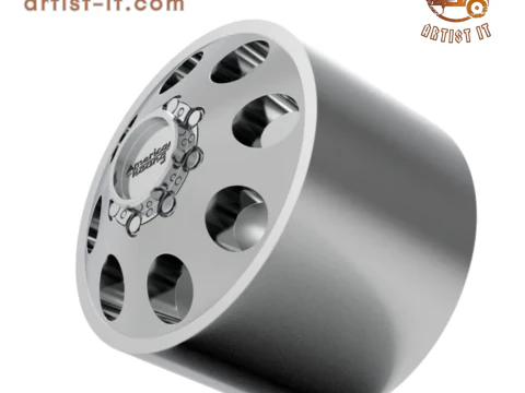 AMERICAN RACING front baja dually WHEEL 3D PRINT MODEL 3D Print Model