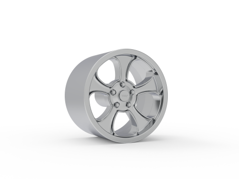 AMERICAN RACING GASSER WHEEL 3D PRINT MODEL 3D Print Model
