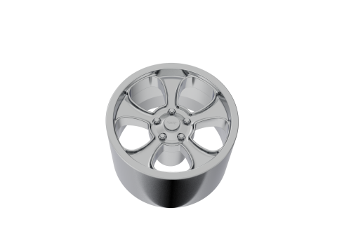 AMERICAN RACING GASSER WHEEL 3D PRINT MODEL 3Dプリントモデル