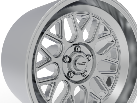 AMERICAN RACING G-FORCE WHEEL 3D PRINT MODEL 3D Druckmodell