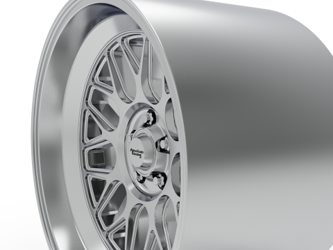 AMERICAN RACING G-FORCE WHEEL 3D PRINT MODEL 3D Druckmodell