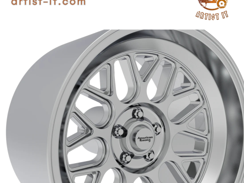 MODELLO DI STAMPA 3D DEL RUOTA G-FORCE AMERICANA Modello di stampa 3D