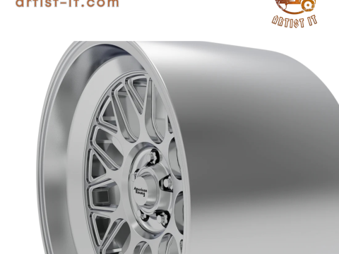 MODELLO DI STAMPA 3D DEL RUOTA G-FORCE AMERICANA Modello di stampa 3D