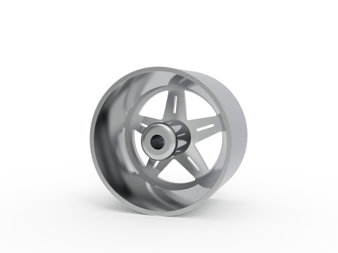 AMERICAN RACING GROOVE WHEEL 3D PRINT MODEL 3D प्रिंट मॉडल