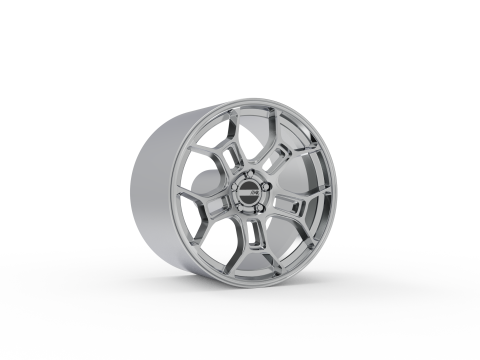 AMERICAN RACING GT STREET WHEEL 3D PRINT MODEL 3D Print Model