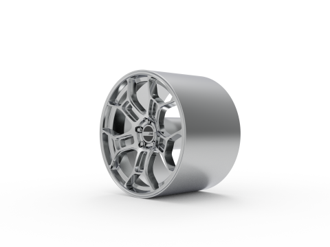 AMERICAN RACING GT STREET WHEEL 3D PRINT MODEL 3D 打印模型