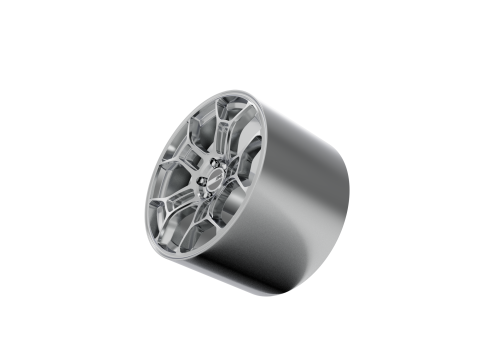 AMERICAN RACING GT STREET WHEEL 3D PRINT MODEL 3D 打印模型