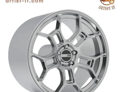 MODEL 3D KOŁA WYŚCIG&Oacute;W AMERYKAŃSKICH GT STREET WHEEL Model do druku 3D