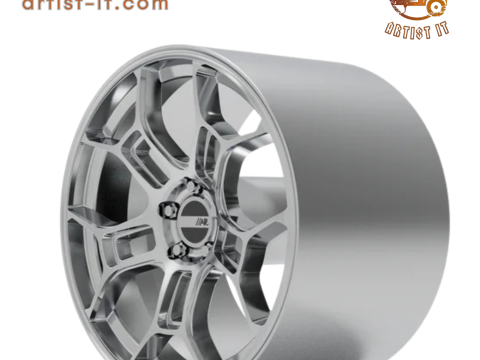 美国赛车 GT 街道车轮 3D 打印模型 3D 打印模型