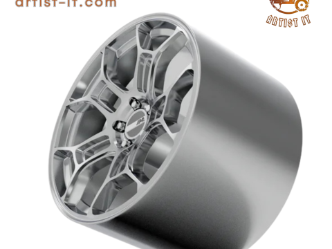 美国赛车 GT 街道车轮 3D 打印模型 3D 打印模型