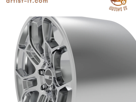 美国赛车 GT 街道车轮 3D 打印模型 3D 打印模型