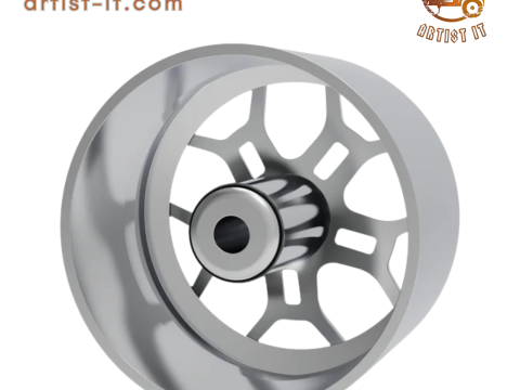 美国赛车 GT 街道车轮 3D 打印模型 3D 打印模型