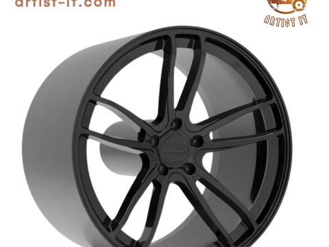 AMERICAN RACING MACH FIVE WHEEL 3D PRINT MODEL 3D Print Model