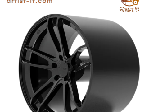 AMERICAN RACING MACH FIVE WHEEL 3D PRINT MODEL 3D Print Model