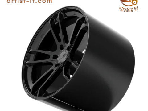 AMERICAN RACING MACH FIVE WHEEL 3D PRINT MODEL 3D Print Model