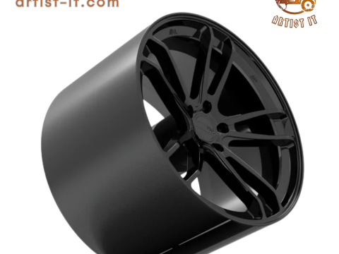 AMERICAN RACING MACH FIVE WHEEL 3D PRINT MODEL 3D Print Model