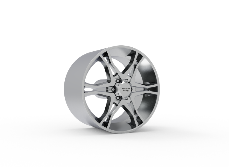 AMERICAN RACING MAINLINE WHEEL 3D PRINT MODEL Model do druku 3D .c4d .max .obj .3ds .fbx .stl .blend 