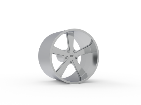 AMERICAN RACING NOVA WHEEL 3D PRINT MODEL 3D Druckmodell