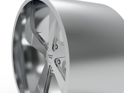 AMERICAN RACING NOVA WHEEL 3D PRINT MODEL 3D Druckmodell