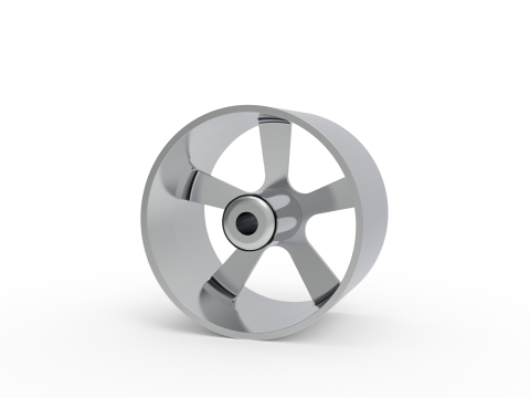 AMERICAN RACING NOVA WHEEL 3D PRINT MODEL 3D Druckmodell