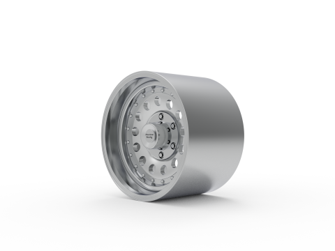 AMERICAN RACING OUTLAW II v2 WHEEL 3D PRINT MODEL Model Cetak 3D